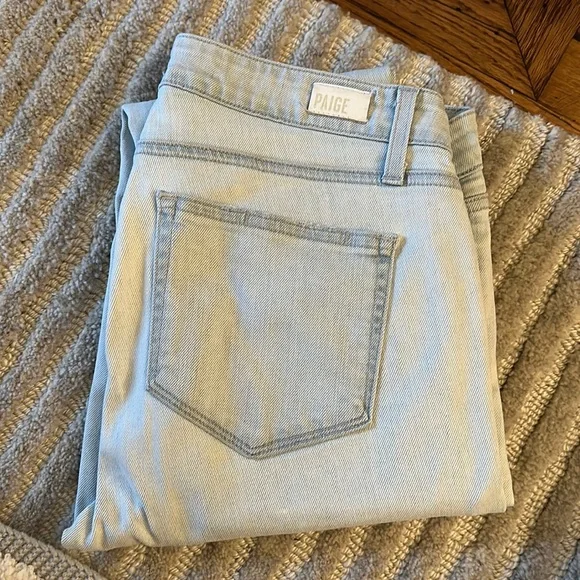 PAIGE Jeans Paige Verdugo Ankle Jeans Light Wash Poshmark